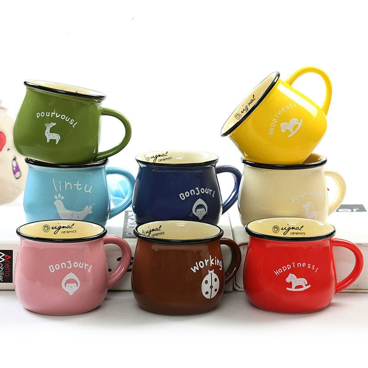 Breakfast Ceramic Mug (150ml / 250ml / 350ml)